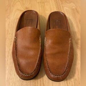 Cole Haan Slide - Vintage Leather Loafer Brown Mule Flat Women’s 8B